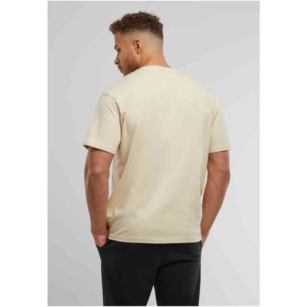 Mister Tee Upscale - Upscale Core EMB Oversize Tshirt Homme - Crème